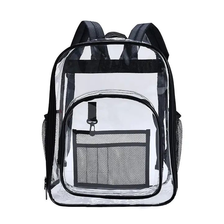 EXTRA LARGE TRANSPARENT CLEAR BACKPACK VARIETY OF COLOR