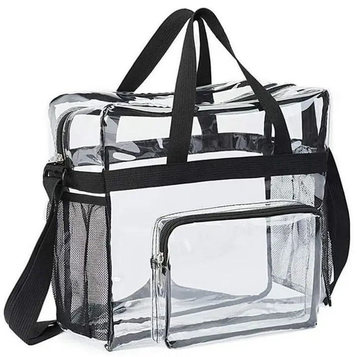 LARGE CAPACITY CLEAR STORAGE TOTE BAG