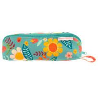 BLUE FLORAL PENCIL POUCH