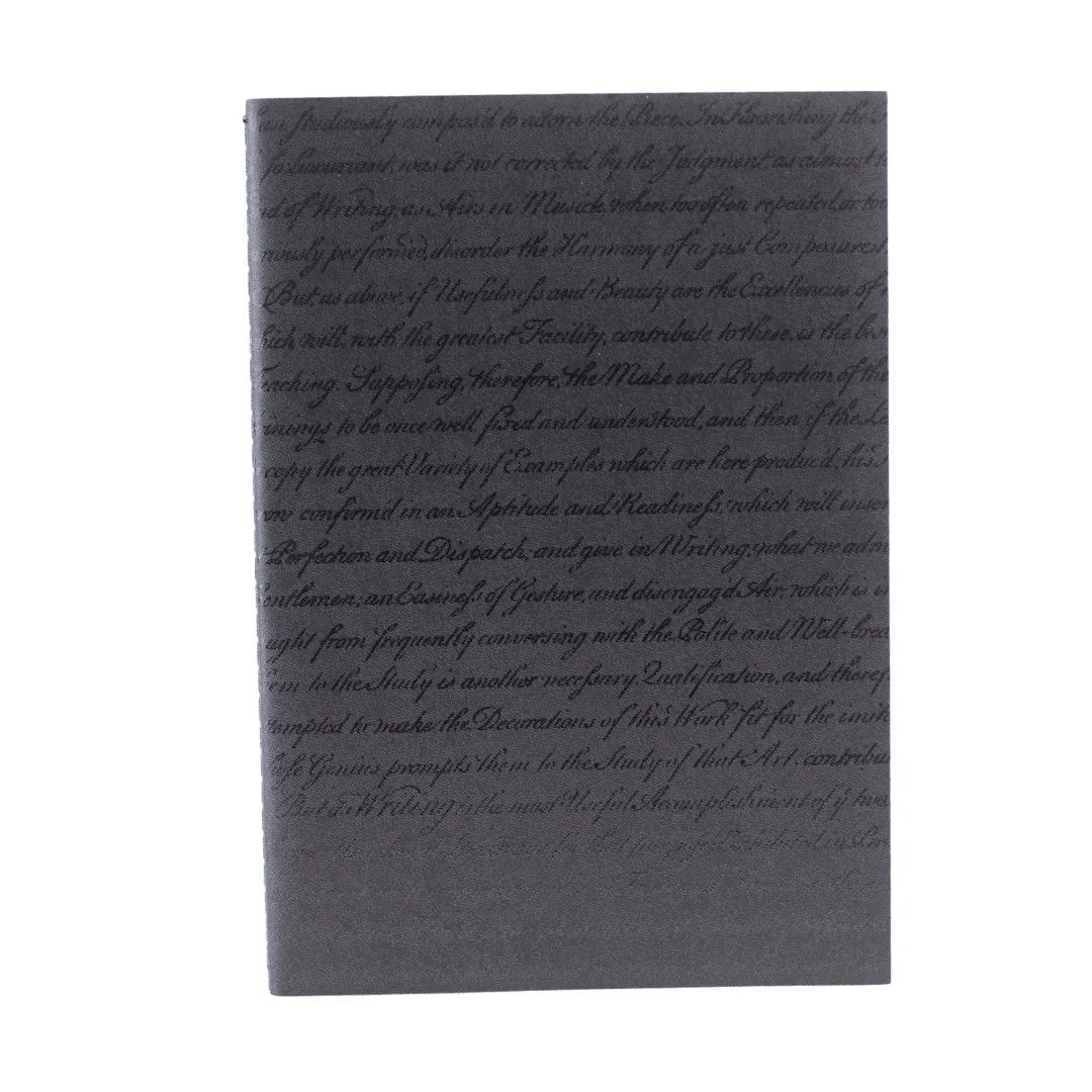 KATES PAPERIE SMALL BLACK NOTEBOOK