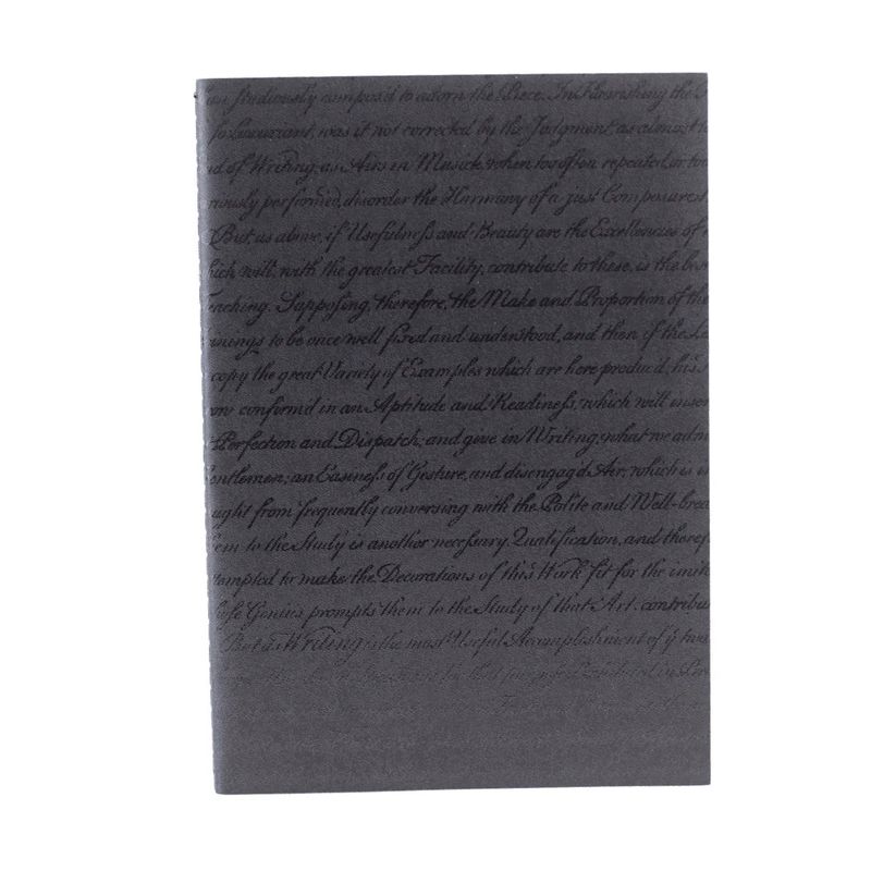 KATES PAPERIE SMALL BLACK NOTEBOOK