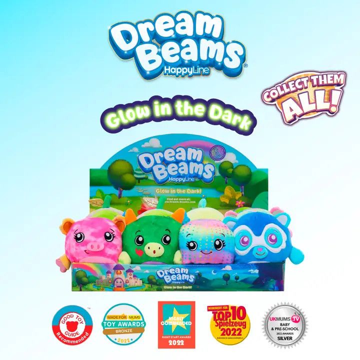 DREAM BEAMS GLOW IN THE DARK PLUSH