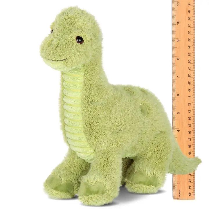 DENNY THE DINOSAUR PLUSH BRONTOSAURUS- 11 INCHES
