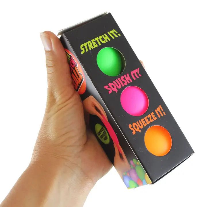 3 STRESS BALLS IN A SET
