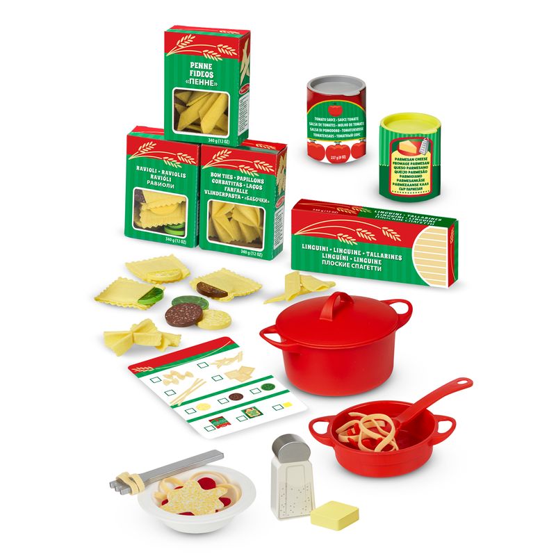 Pretend Play-Prepare &amp; Serve Pasta Set