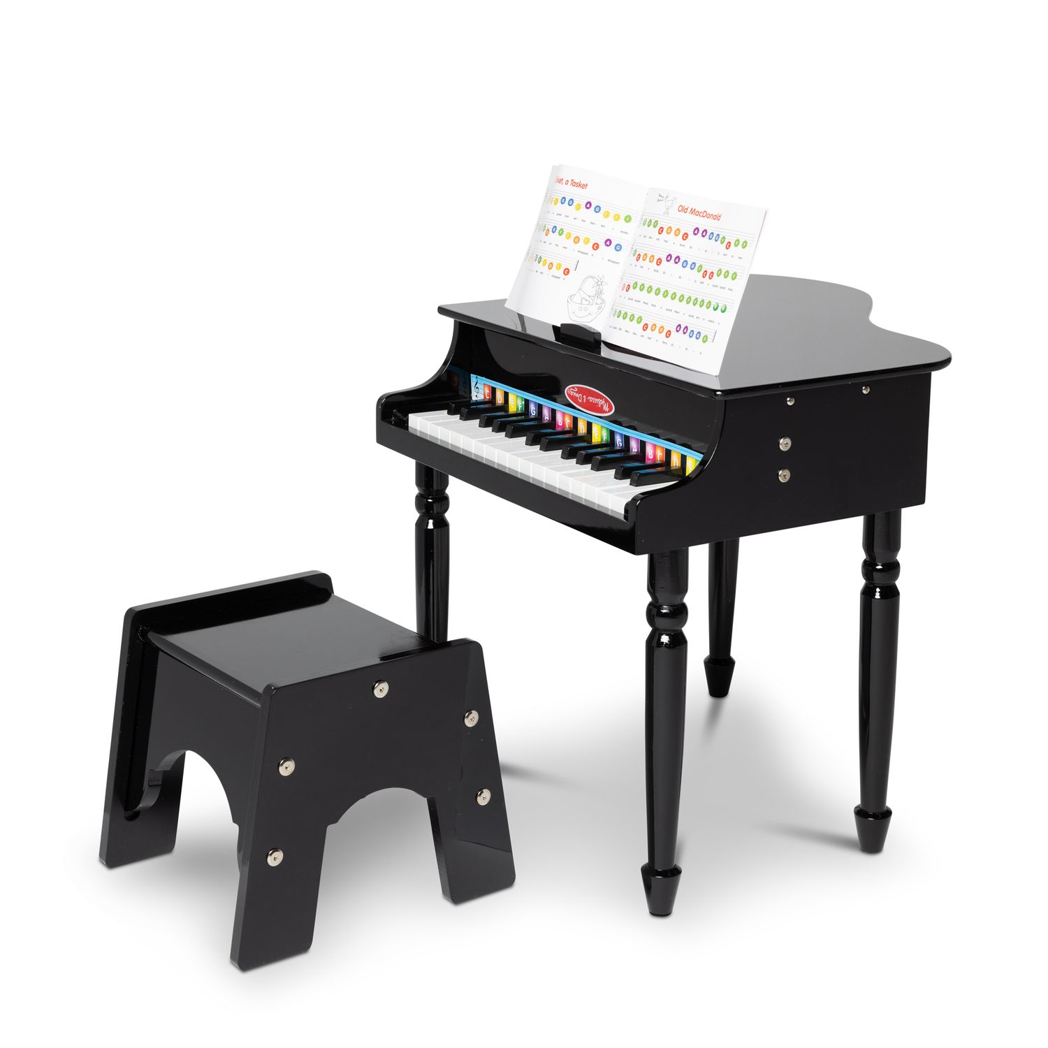 Wooden Grand Piano Black