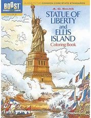 STATUE OF LIBERTY...COLORING BOOK