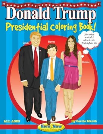 DONALD TRUMP COLORING BOOK