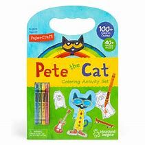 PETE THE CAT COLORING ACTIVITY SET