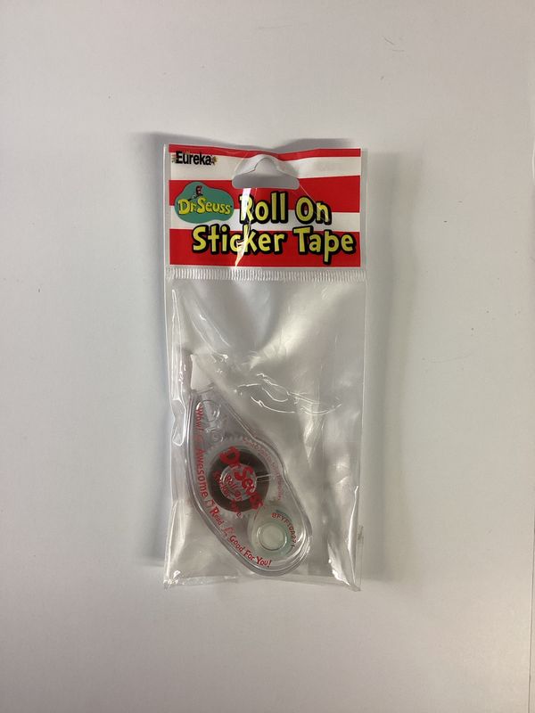 @ DR.SEUSS ROLL ON STICKER