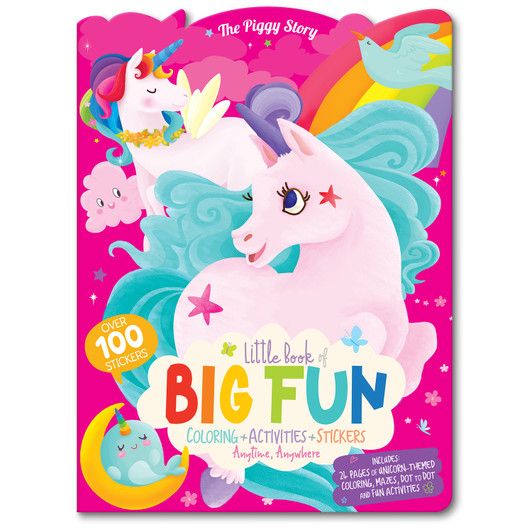 THE PIGGY STORY UNICORN ACTIVITY BOOK