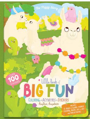 THE PIGGY STORY LLAMA ACTIVITY BOOK