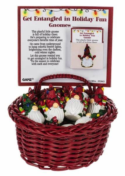 HOLIDAY FUN GNOME CHARMS