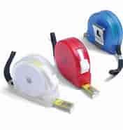 TRANSLUCENT TAPE MEASURE ASSORTED COLORS