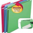 HANGING FOLDERS 18PK ERASABLE TABS