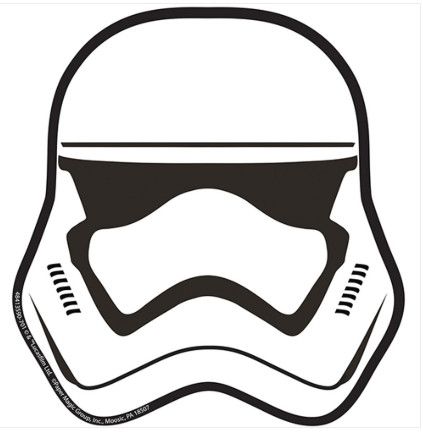 STAR WARS STORM TROOPER CUTOUTS