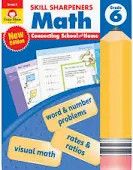 MATH SKILL SHARPENERS GR 6