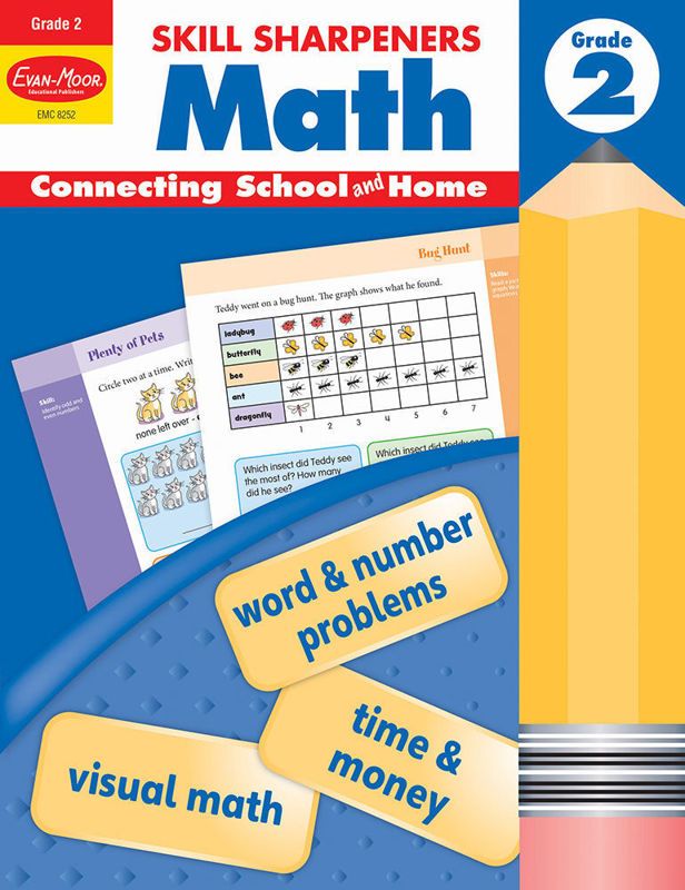 MATH SKILL SHARPENERS GR 2