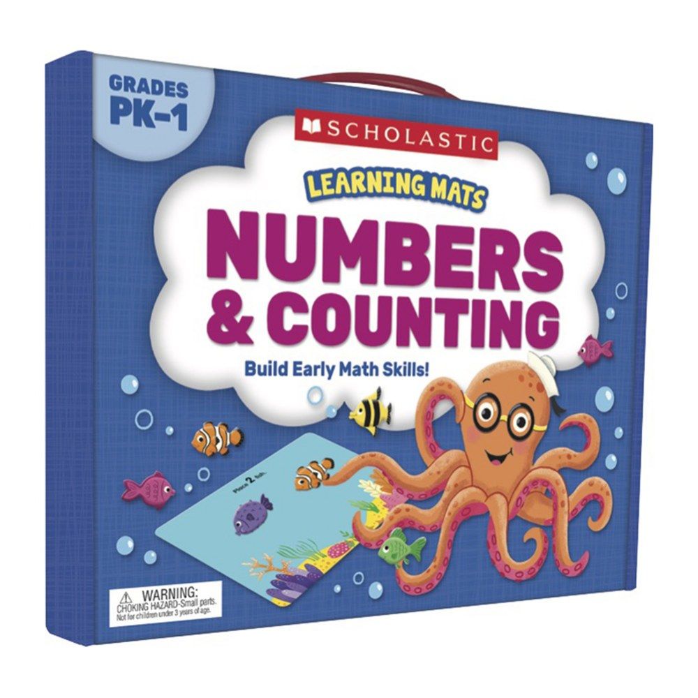 LEARNING MATS: MATCH, TRACE &amp; WRITE NUMBERS