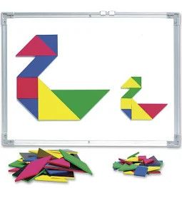 GIANT MAGNETIC FOAM TANGRAMS
