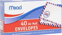 AIR MAIL ENVELOPES (LONG)