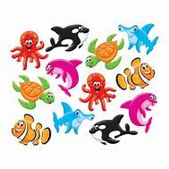 SEA BUDDIES SCHOOL FISH VARIETY CUTOUT