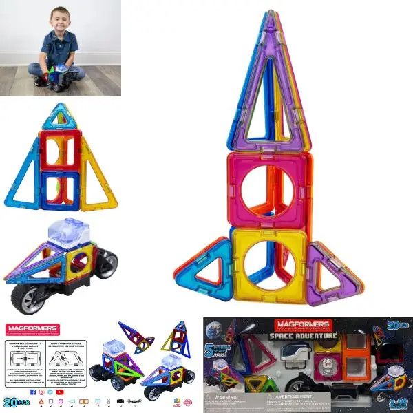 Magformers - Space Adventure - Stem 20PC Magnetic