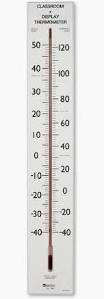 GIANT CLASSROOM THERMOMETER