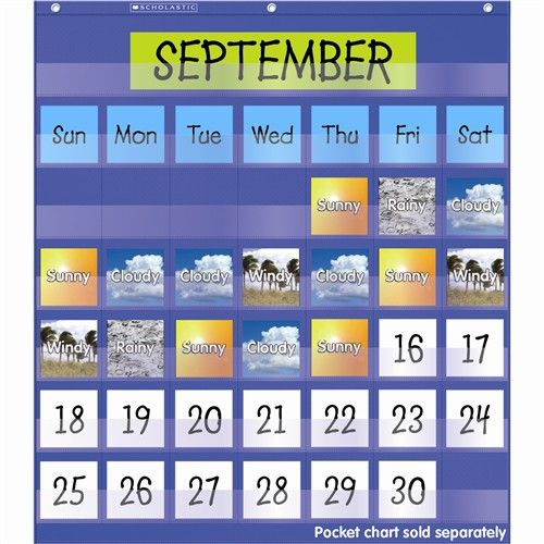 WEATHER IN PHOTOS/POCKET CHART