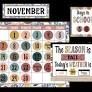 WONDERFULLY WILD CALENDAR BB SET