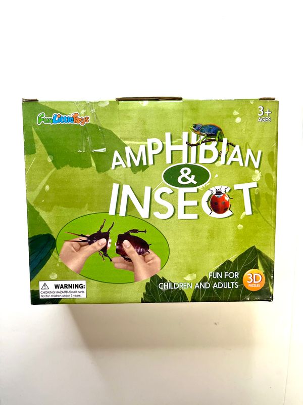 AMPHIBIAN &amp; INSECT BUILDING PUZZLES