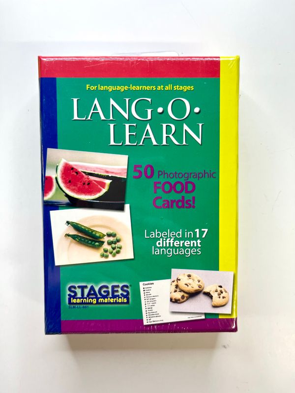 LANG-O-LEARN FOOD CARDS