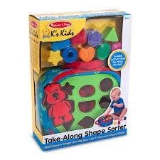 Toy-Take-Along Shape Sorter For Baby &amp; Toddler (Ages 9M+)