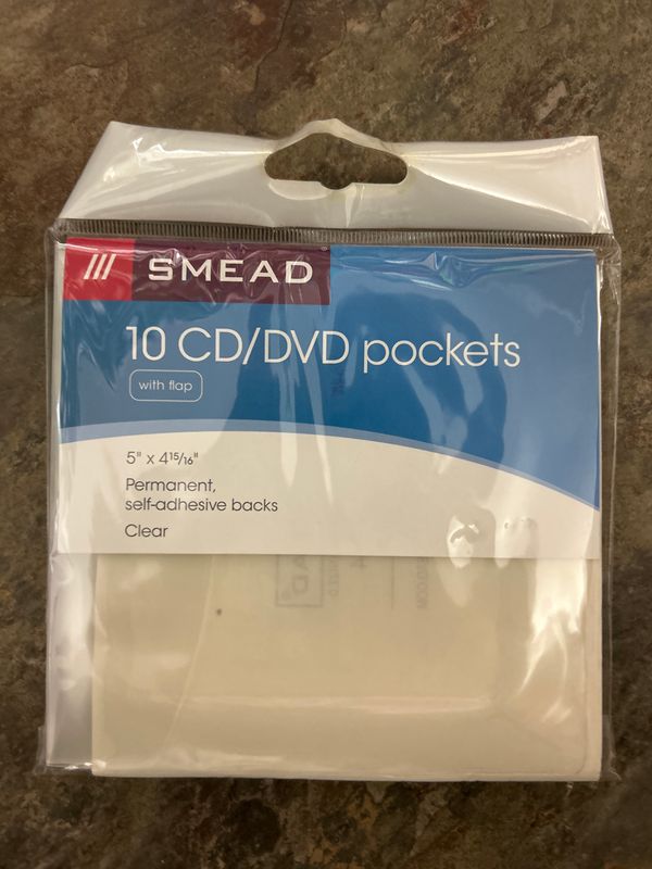 @ CD/DVD POCKETS
