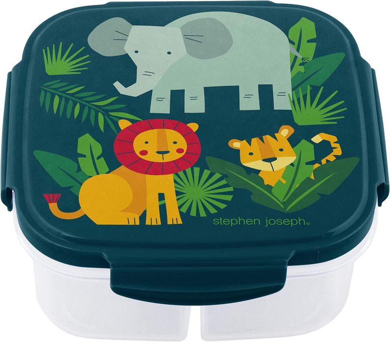 JUNGLE ANIMALS SNACK BOX WITH ICE PACK