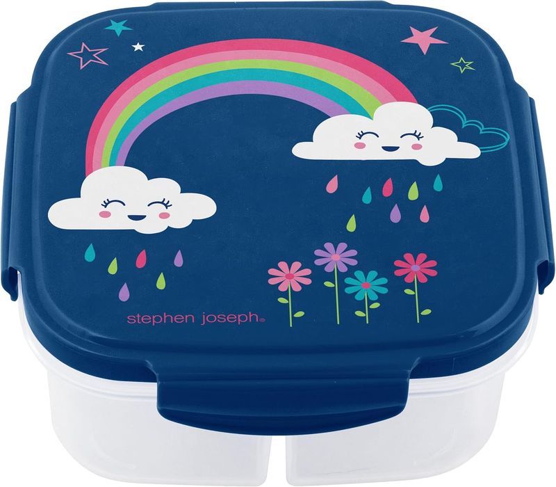 RAINBOW SNACK BOX WITH ICE PACK