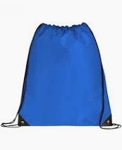ROYAL BLUE CINCH BAG