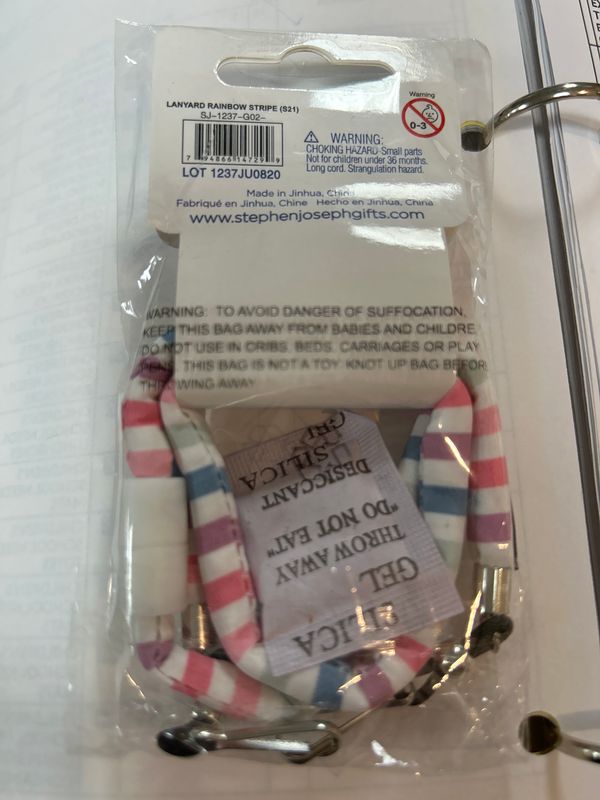 MASK LANYARD STRIPES