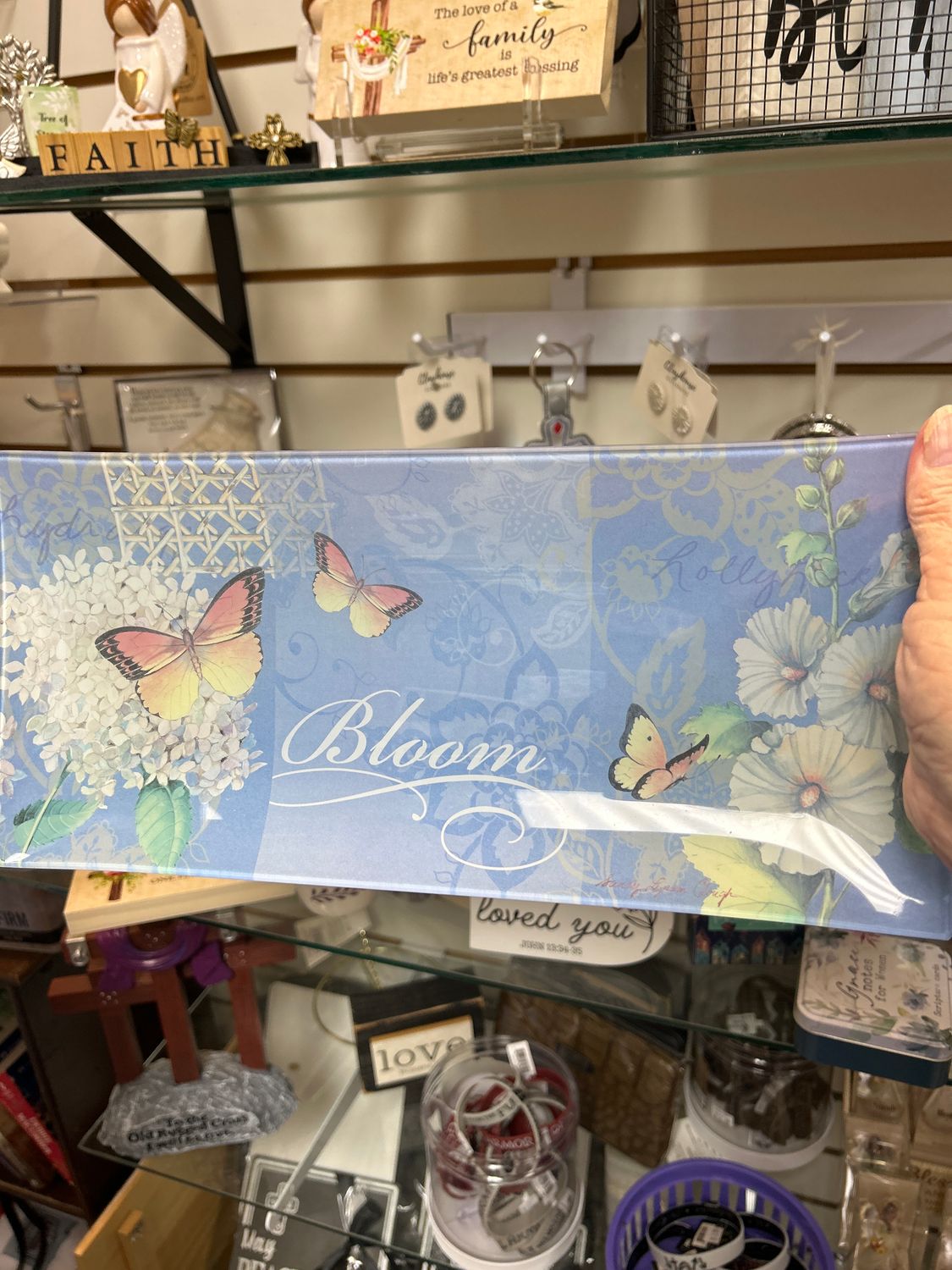 BLOOM GLASS PLATE