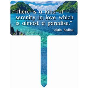 7.75&quot; X 10&quot; YARD SIGN OR GARDEN STAKE SUBLIMATION
