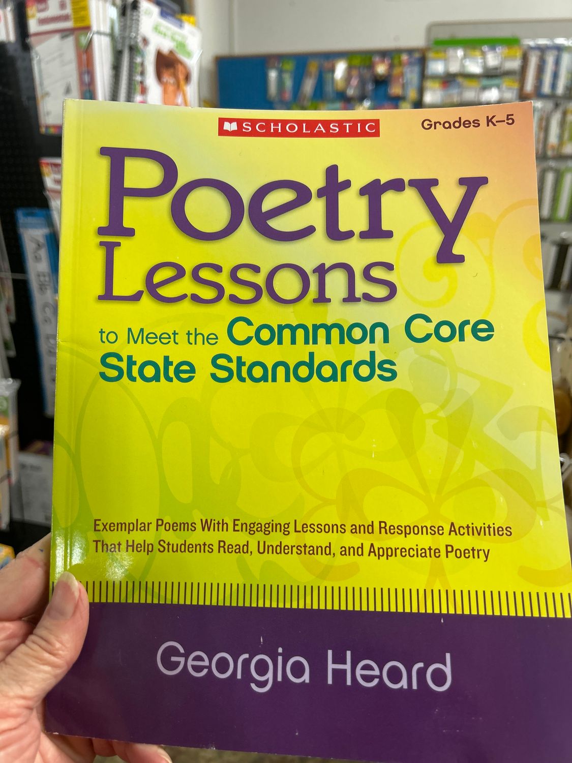 POETRY LESSONS FOR COMMON CORE