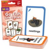 GO FISH LIFE CYCLES  FLASH CARDS