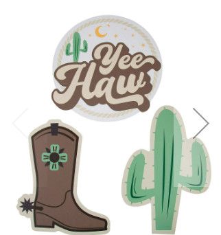 MODERN WESTERN CUTOUTS 15&quot;-17.5&quot;