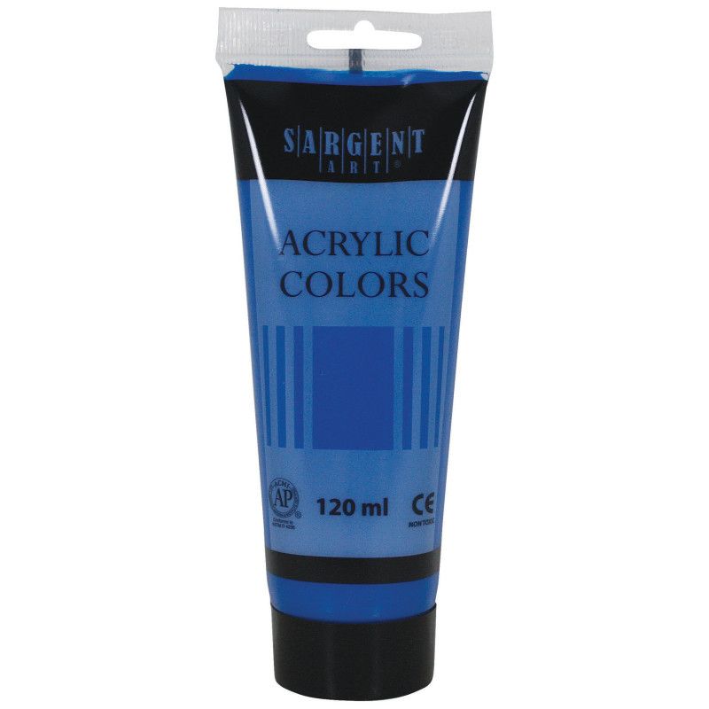120ML  DARK ULTRAMARINE BLUE ACRYLIC PAINT