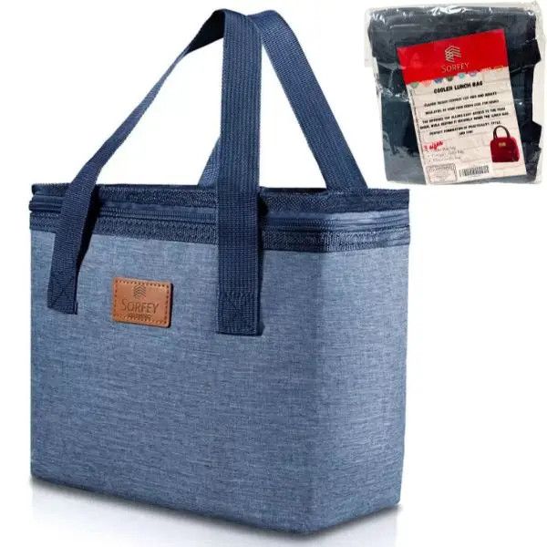 ZIPPERED INSULATED COOLER BAG