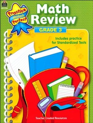 MATH REVIEW GR 3 PRACITICE MAKES PERFECT BOOK