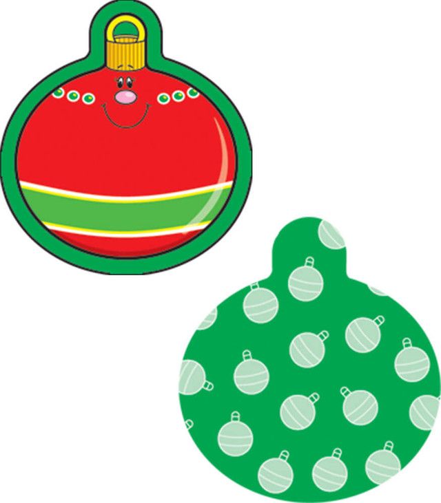 MINI CUT-OUTS SINGLE CHRISTMAS ORNAMENTS