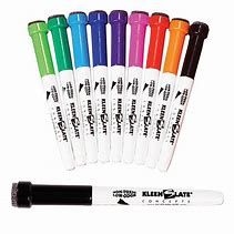 KLEENSLATE ASSORTED COLORS MARKER WITH ERASER INDIVIDUAL