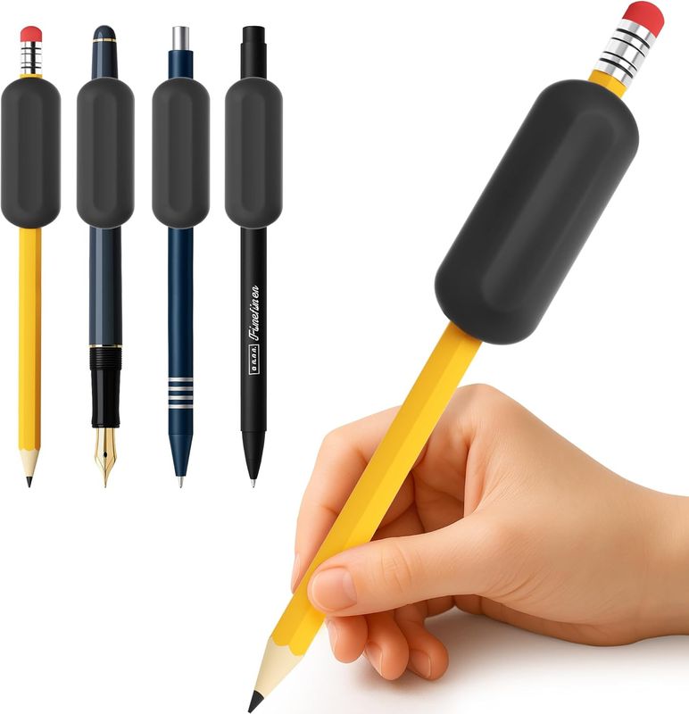 WEIGHTED PENCIL GRIP (INDIVIDUAL)- 1 OZ FITS LARGER PENCILS AND PENS