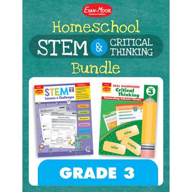HOMESCHOOL STEM &amp; CRITICAL THINKING BUNDLE GR 3